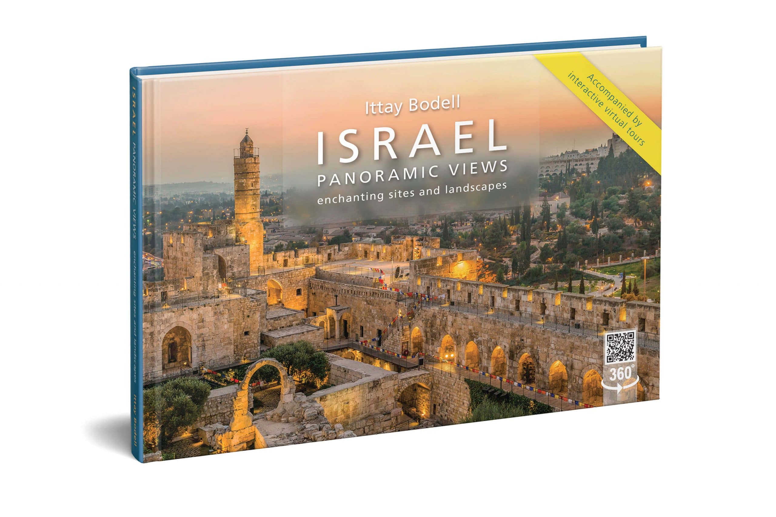 ישראל במבט פנורמי - מהדורה קומפקטית באנגלית -ספר מתנה ישראלי לחו"ל